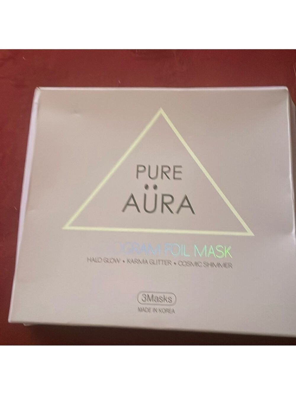 Pure Aura Hologram Foil Mask